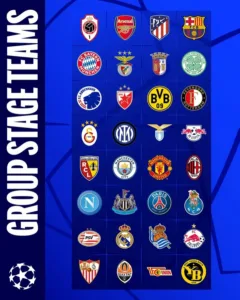 Champions League Draws Stir Excitement: Clash of Titans as Bayern Munich Welcomes Man Utd, Arsenal Gears Up to Face Sevilla, and Intense Group Unveiled for PSG, Dortmund, AC Milan, and Newcastle United. 1 966e20a5b63d48de0258eaea123b0caa 18812712413889825766