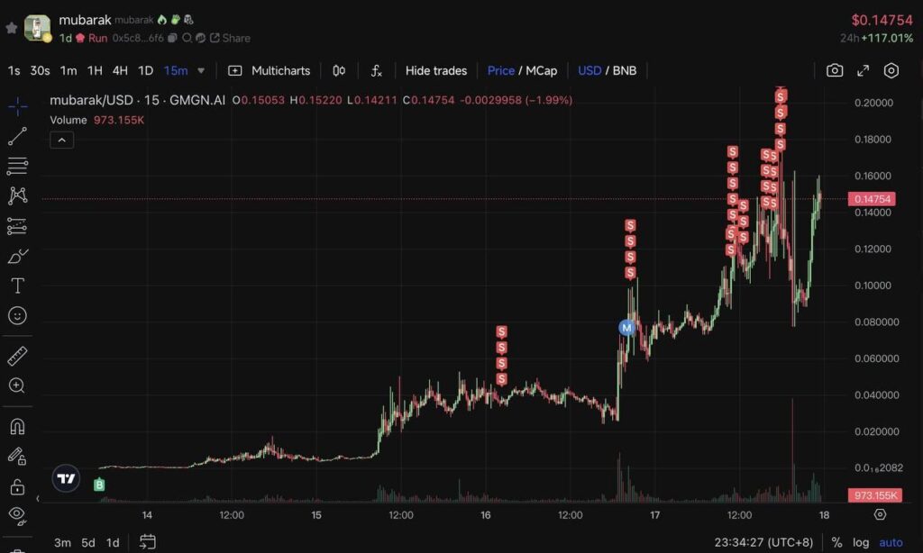Trader Turns $232 into $1.1 Million with $MUBARAK – A Rare Crypto Jackpot 2 img 20250319 144754 7381709292613432041893